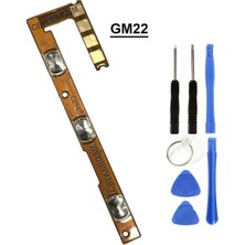 Telefon Kulübesi Genaral Mobile GM22 Uyumlu Power Volume Film ve Tamir Seti