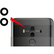 Telefon Kulübesi Huawei Mate 10 Uyumlu Kamera Camı