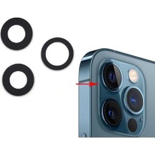 Telefon Kulübesi Iphone 12 Pro Uyumlu Kamera Camı