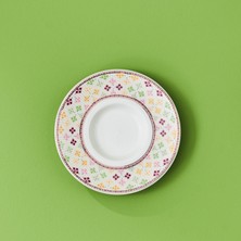 Karaca Block Çay Tabağı 11 cm Kırmızı