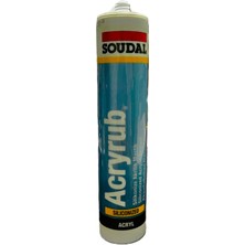 Soudal Çekomastik 500GR Silikonize Akrilik Mastik