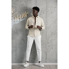 Advante Slimfit Yazlık Düz Pamuklu Gömlek