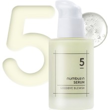 Numbuzin No.5 Goodbye Blemish Serum 50ML - Leke Karşıtı, Aydınlatıcı, C Vitaminli Serum