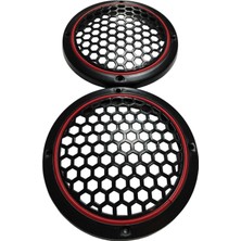 Prs 20CM Kırmızı Neon Ledli Hoparlör Kapağı