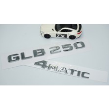 Dk Tuning GLB250 4matic Bagaj Krom Abs Yazı Logo Benz Ile Uyumlu