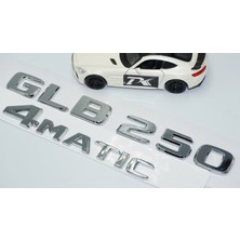 Dk Tuning GLB250 4matic Bagaj Krom Abs Yazı Logo Benz Ile Uyumlu