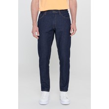 ALTINYILDIZ CLASSICS Erkek Lacivert Comfort Fit Rahat Kesim %100 Pamuk Denim Jean Kot Pantolon