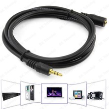 BK Teknoloji 3.5 mm Gold Stereo Aux Ses Uzatma Kablosu Erkek-Dişi 10 Metre