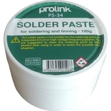 Proskit Lehim Pastası 100 gr Prolink  Ps-34