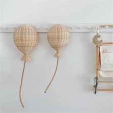 Zoa Collection Rattan Küçük Boy Balon Duvar Dekoru