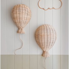 Zoa Collection 2'li Rattan Balon