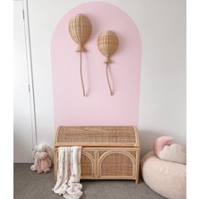 Zoa Collection 2'li Rattan Balon