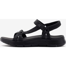 Skechers Go Walk Flex Sandal  -  Sublime Kadın Siyah Sandalet 141451 Bbk