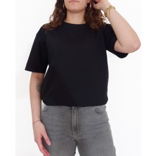 Oversize Siyah T-Shirt