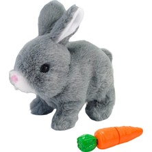 Koreyoshi Tenghuishiye Simülasyon Elektrikli Peluş Tavşan Zıplayan Kıpır Kıpır Tavşan Peluş Oyuncak (Yurt Dışından)