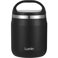 Lumin Flask Lumin Thermo 0,60 Litre Paslanmaz Çelik Vakumlu Yalıtımlı Yemek Termosu 12 Saat Sıcak, 12 Saat Soğuk