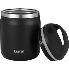 Lumin Flask Lumin Thermo 0,60 Litre Paslanmaz Çelik Vakumlu Yalıtımlı Yemek Termosu 12 Saat Sıcak, 12 Saat Soğuk