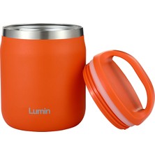 Lumin Flask Lumin Thermo 0,60 Litre Paslanmaz Çelik Vakumlu Yalıtımlı Yemek Termosu 12 Saat Sıcak, 12 Saat Soğuk