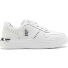 U.S. Polo Assn. Alka 4fx Kadın Sneaker Ayakkabı 101532314BEYAZ