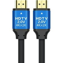 Alfalink Al-Hd4 HDMI To HDMI Metal Altın Uç V2.0 4K HDMI Kablo (4096*2160)