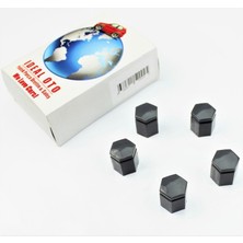 İdeal Otomotiv 5 Adet Gri Bijon Kapağı (17 Mm)