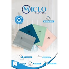 Miclo Mikrofiber Temizlik Bezi | Sihirli Bez | 4lü Paket | Somon Serisi | 40x60cm