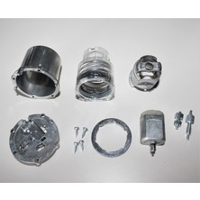 İdeal Otomotiv Bmw E46 Kare E53 Mini Cooper Land Rover Freelander Jeep Uyumlu Katlanır Ayna Set Sağ ve Sol Takım