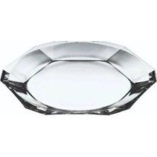 Paşabahçe Nude Reflection Serisi Cam Kristal Servis Tabağı, Sunumluk, Sunum Tabağı 68197