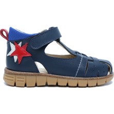 Kifidis S24V013 Kifidis-Kids Erkek Çocuk Deri Sandalet 25-30