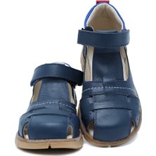 Kifidis S24V013 Kifidis-Kids Erkek Çocuk Deri Sandalet 25-30