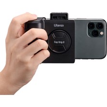 Ulanzi Capgrip Iı El Selfie Booster Grip Akıllı Telefonlar Için Kablosuz Bluetooth (Yurt Dışından)