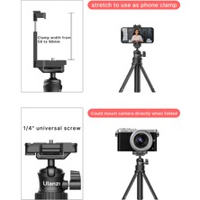 Ulanzi Mt-34 iPhone Samsung Için Çok Fonksiyonlu Uzatılabilir Tripod Telefon Tutucu (Yurt Dışından)