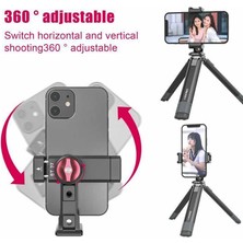 Ulanzi St-27 Metal Telefon Tutucu 3 Soğuk Ayakkabı ile Tripod Montaj (Yurt Dışından)
