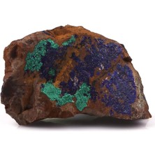 Safnaturel Azurit - Malakit Doğal Taş Parça