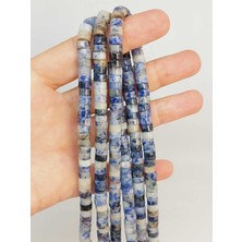 Yaşam Tohumu Sodalit Taşı Şekilli 3X6MM Dizi (49354)