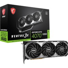 Msı Rtx 4070 Tı Super 16G Ventus 3x G407TS16V3 16GB 256BIT GDRR6X Ekran Kartı