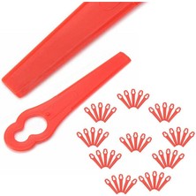 Lolandwiki Dası 50/100 Adet Yedek Plastik Bıçaklar Bahçe Çim Bahçe Biçme Bıçakları Bahçe Aksesuarları Aracı (Yurt Dışından)