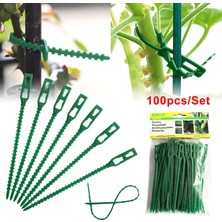 Lolandwiki 50/100 Adet Yeniden Kullanılabilir Plastik Bitki Destek Klipleri Kelepçeler Bitkiler Asılı Asma Bahçe Karşılaşması (Yurt Dışından)