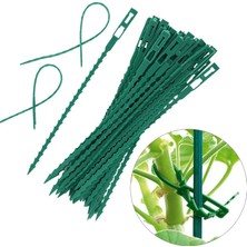 Lolandwiki 50/100 Adet Yeniden Kullanılabilir Plastik Bitki Destek Klipleri Kelepçeler Bitkiler Asılı Asma Bahçe Karşılaşması (Yurt Dışından)