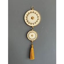 Rossev Tavolo Krem&gold Nazarlık 2'li