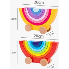 Xiaxiaoer Childrenworld Blok Istifleme Oyuncak Ilginç Renkli Bloklar Masa Oyunları Eğitici Oyuncak (Yurt Dışından)