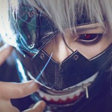 Xiaxiaoer Popüler Cosplay Anime Avrupa ve Amerikan Ghouls Kaneki Ken Kısa Saç Tokyo Ghoul Gümüş Peruk Dış Ticaret (Yurt Dışından)