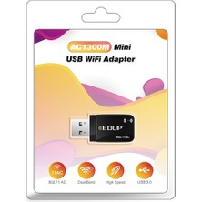 Xiaxiaoer Edup EP-AC1689 Mini Usb3.0 Wıfı Adaptörü USB Çift Bant Ağ Kartı (Yurt Dışından)