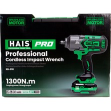 Hais Pro Haıspro Profesyonel Darbeli Somun Sıkma 1300 Nm 21 V