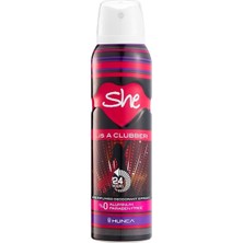 She Is Clubber Kadın Deodorant 150 ml