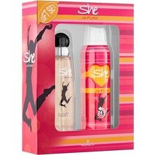 SHE Fun Kadın Parfüm Seti 50 ml EDT + 150 ml Deodorant
