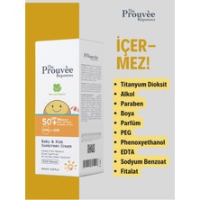 The Prouvee Reponses 50 Spf Bebek Çocuk Güneş Kremi 100 ml