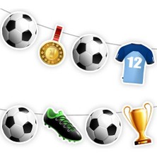 Parti Dükkanım Futbol Temalı Dekoratif Banner 150X17 cm