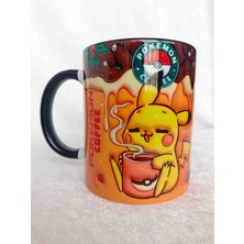 Mugs And Love Pikachu 3D Baskı Büyük Boy Kupa