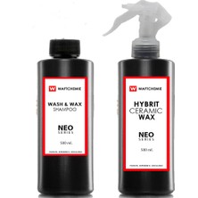 Waftchemie Cilalı Yıkama Şampuanı & Hybrıt Ceramic Wax2 Li Set 500 Ml.